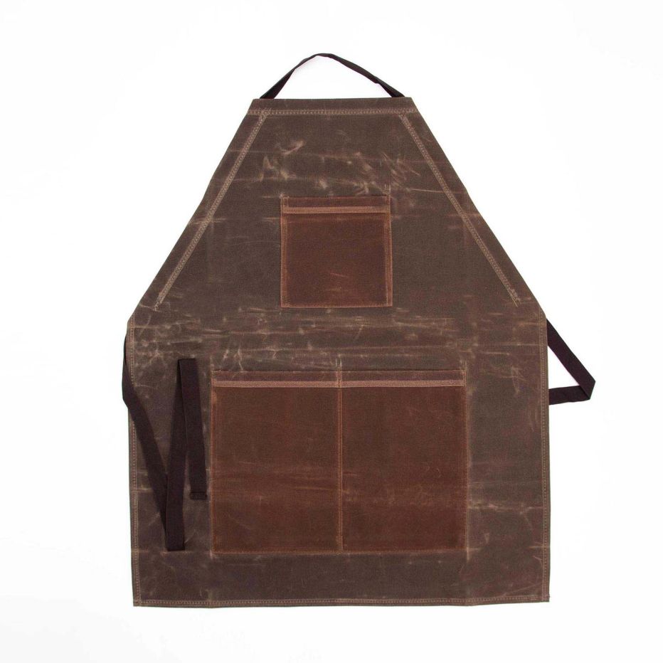 CB Station - Waxed Canvas Apron – Sunset & Co.