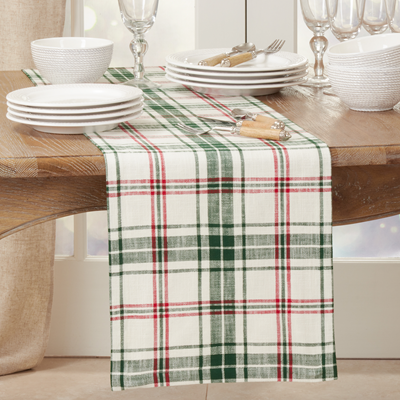 Plaid Table Runner