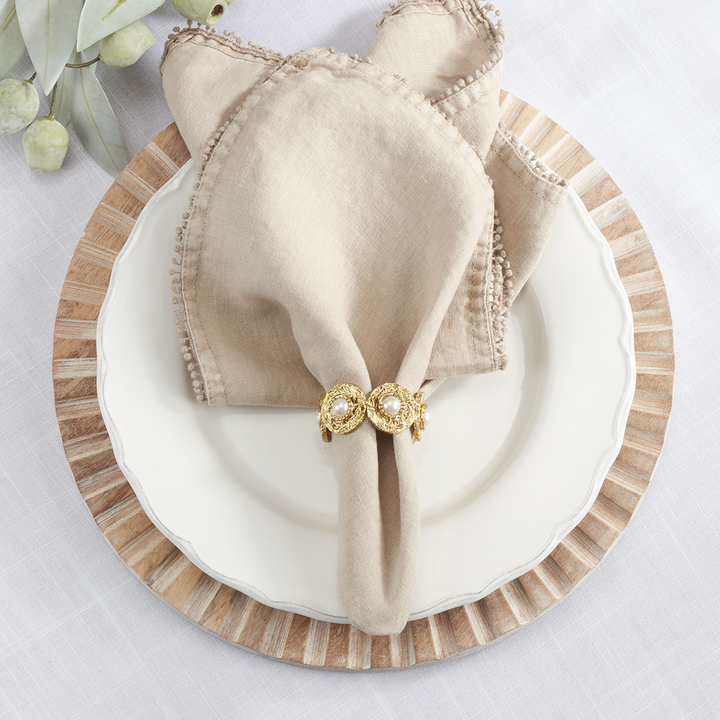 Pearl Bead Napkin Ring
