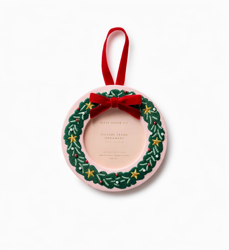 Rifle Paper Co. Embroidered Ornament