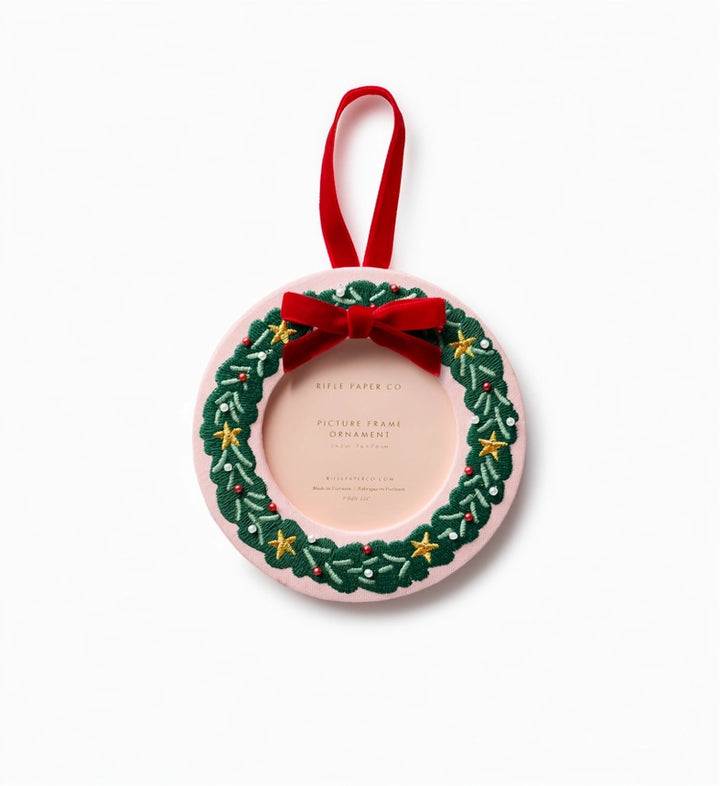 Rifle Paper Co. Embroidered Ornament