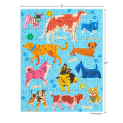 Werkshoppe - Snax Size 100 Piece Jigsaw Puzzle - Pooches Playtime