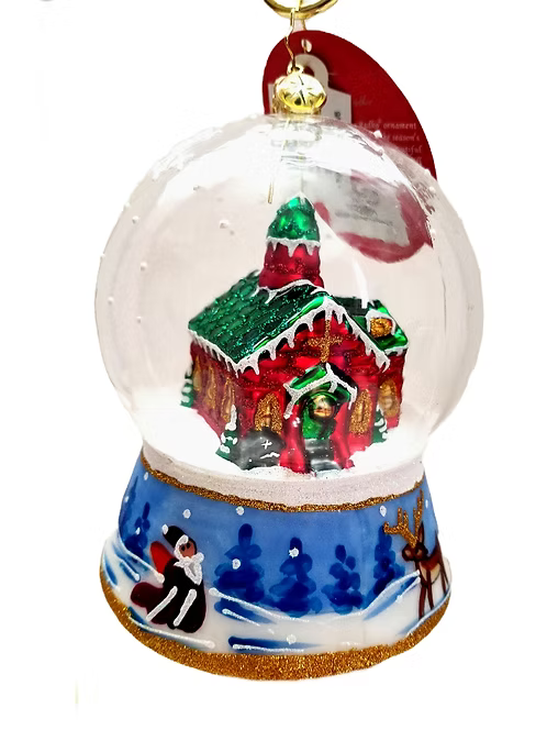 Christopher Radko Wrapped in Winter Joy Ornament