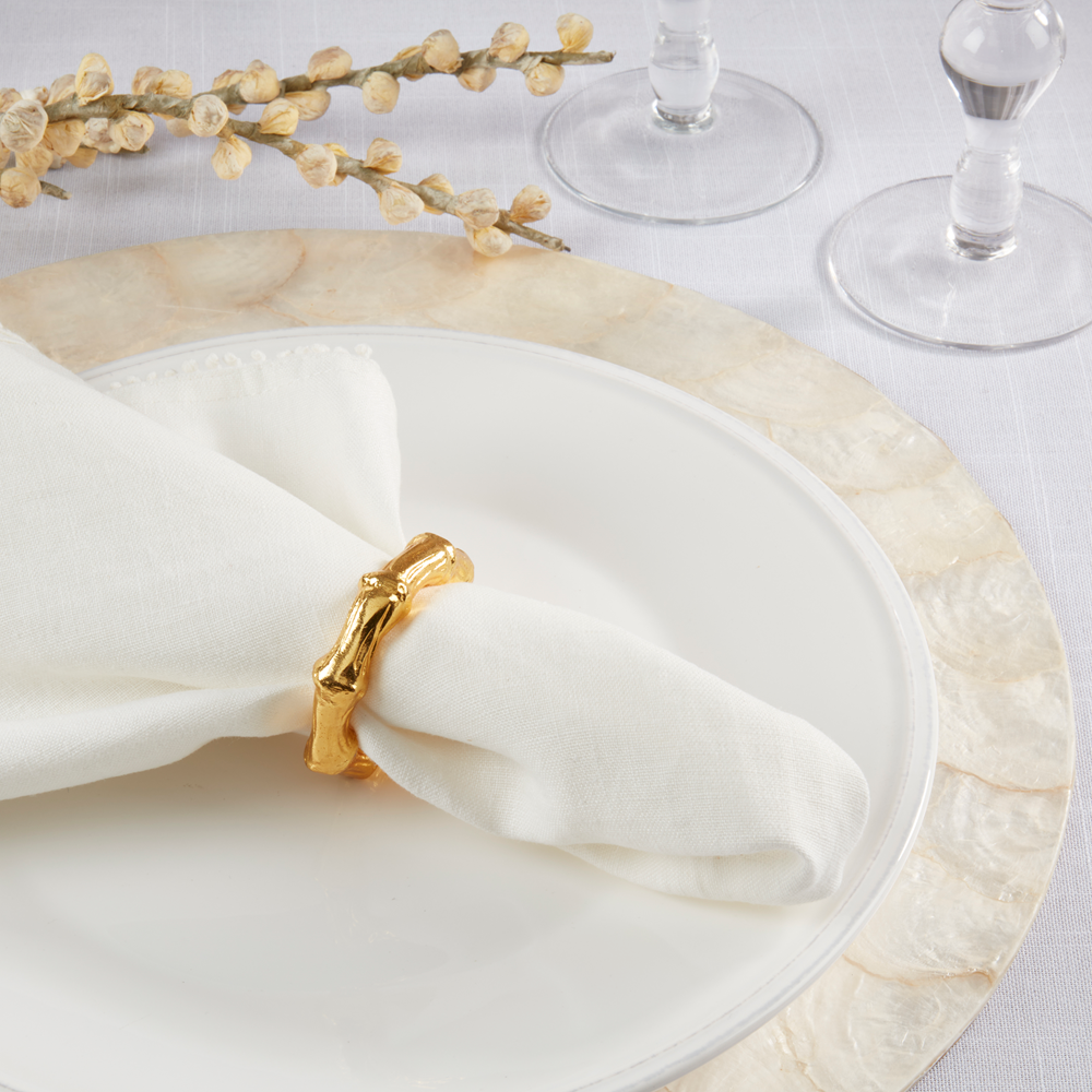 Aluminum Bamboo Napkin Ring