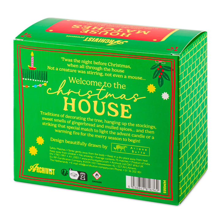 Archivist Gallery Christmas House Safety Matches