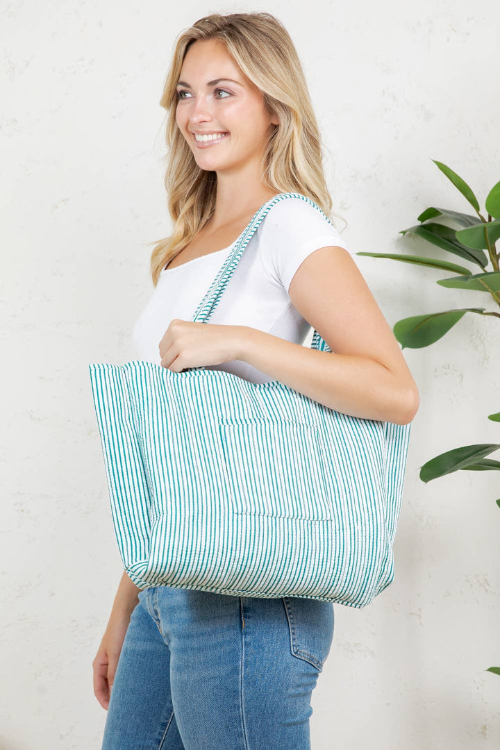 L.A. Soul Quilted Tote Bag