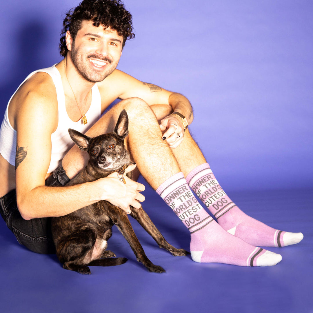 Gumball Poodle Owner Of The World's Cutest Dog Crew Socks