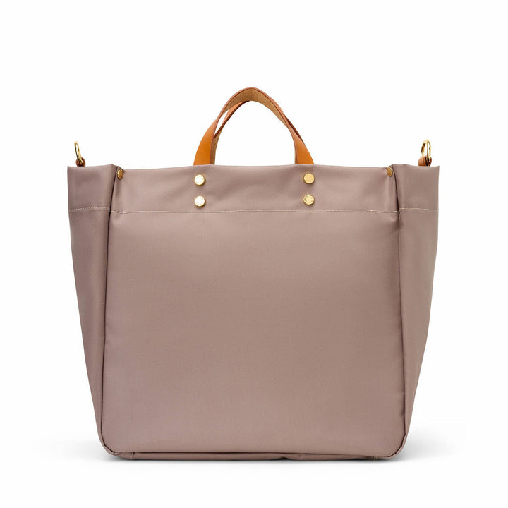 Codie Taupe Nylon Tote