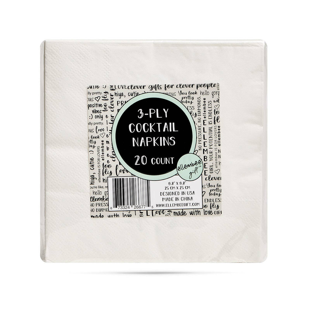 "First Person…Going Home" Paper Cocktail Napkins
