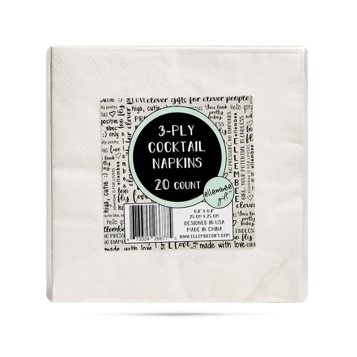 "First Person…Going Home" Paper Cocktail Napkins