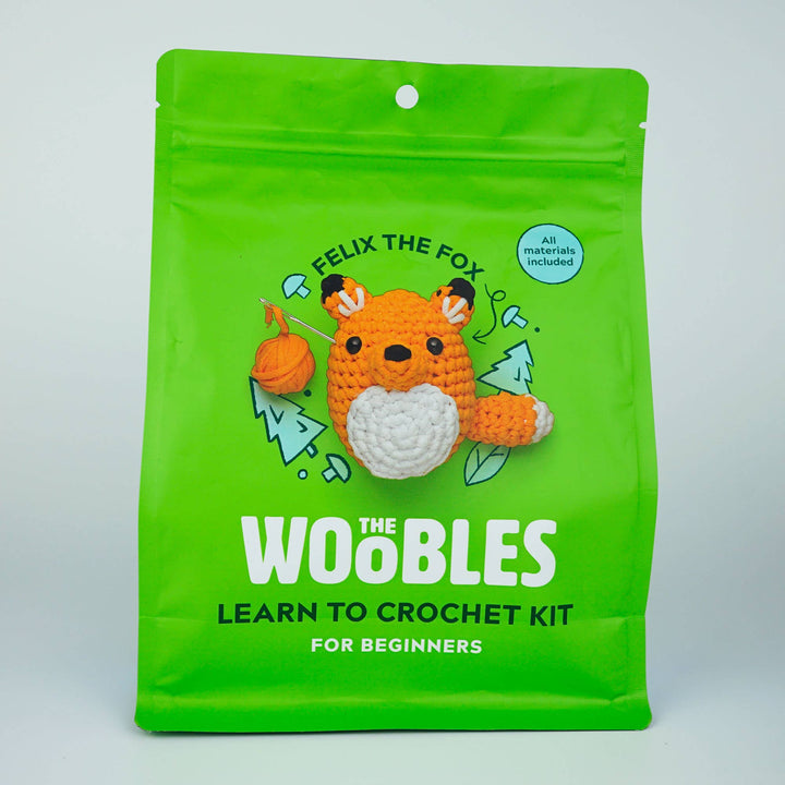The Woobles Felix the Fox Beginner Crochet Kit
