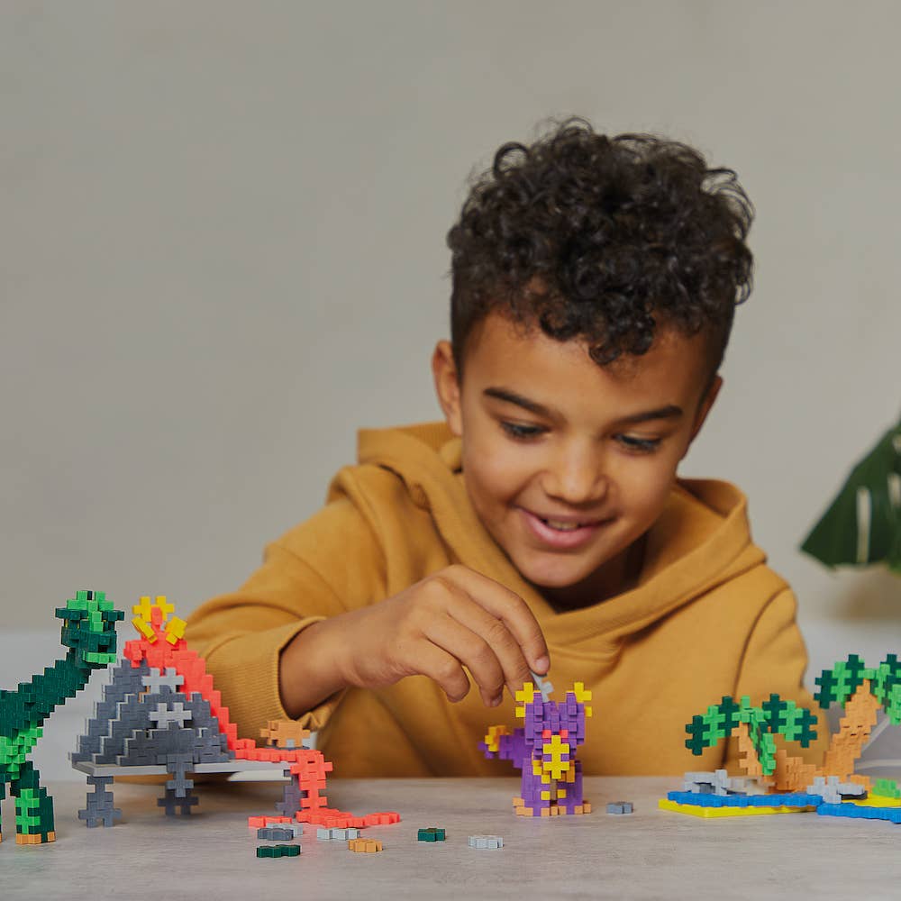 Plus-Plus USA Learn To Build Dinosaurs