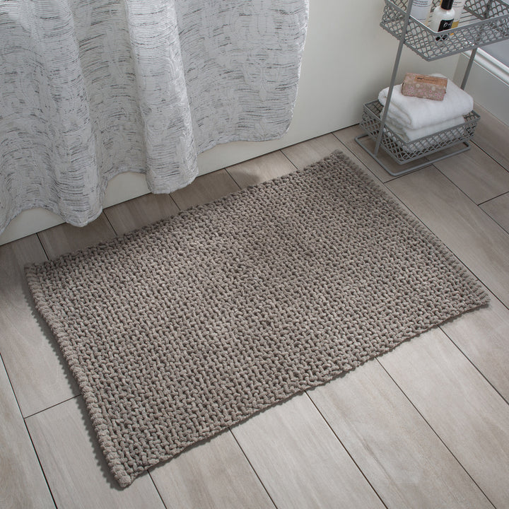 Interlink Grey Bath Mat