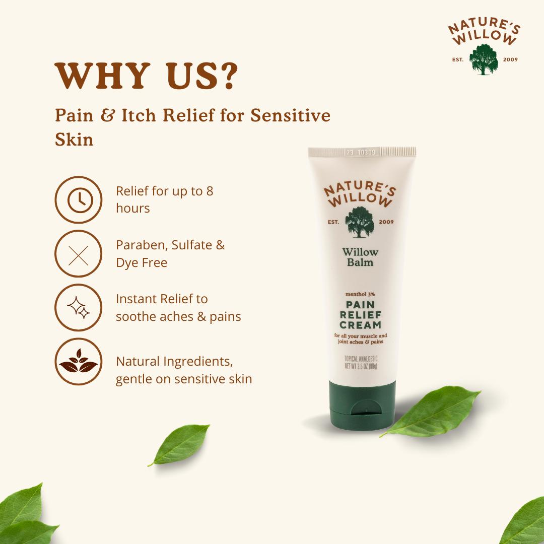 Nature's Willow Pain Relief Cream