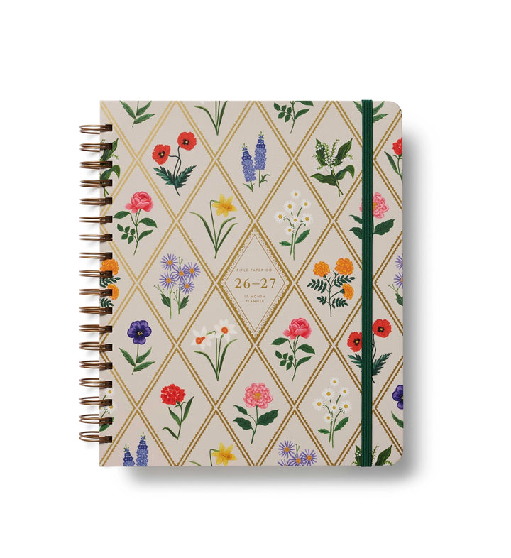 Rifle Paper Co. 2027 17-Month Academic Spiral Planner
