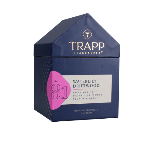 Trapp - House Box Candle - No. 81 Waterlily Driftwood