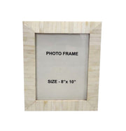 White Bone Picture Frame