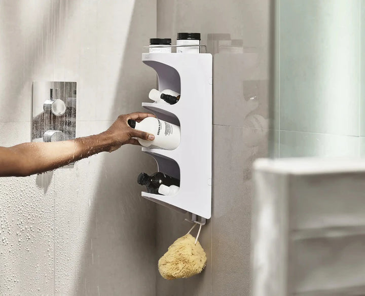 Joseph Joseph Capsule™ 4-tier White Shower Shelf