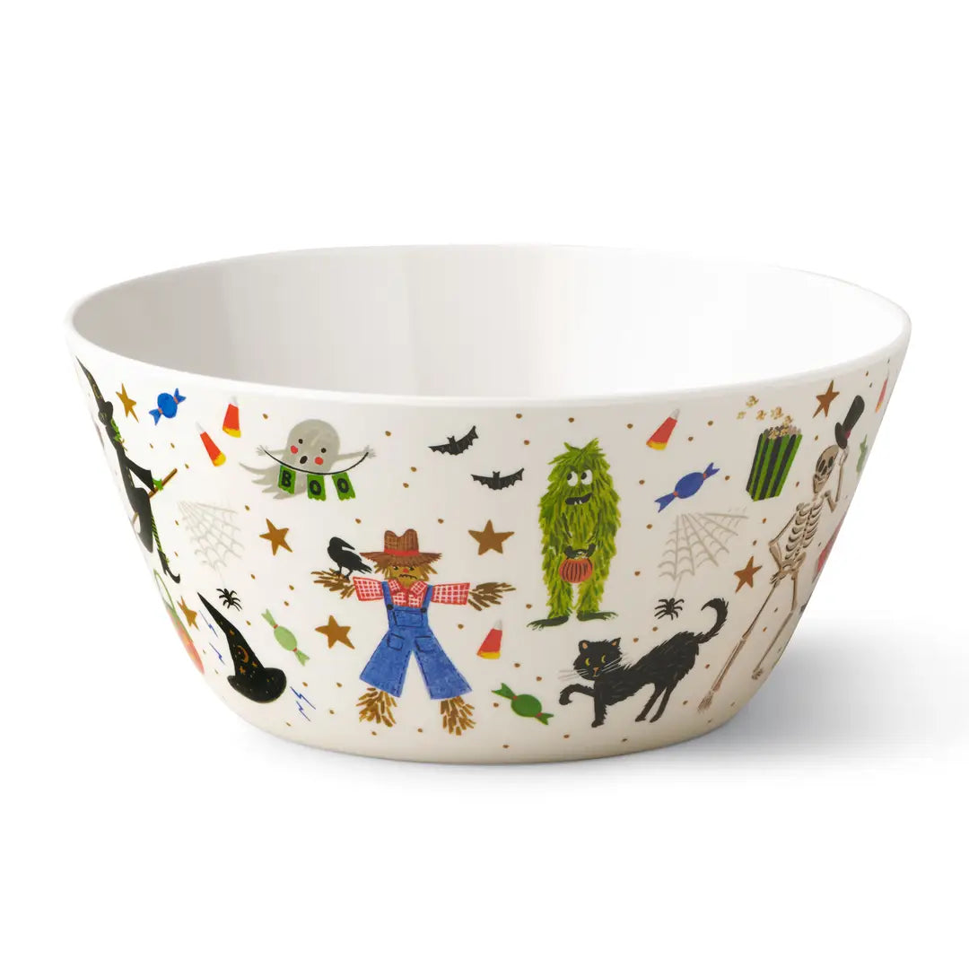 Rifle Paper Co. Halloween Parade Melamine Serving Bowl