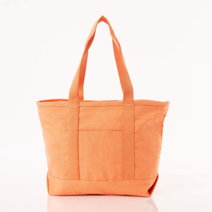 Recycled Canvas Tote - Orange