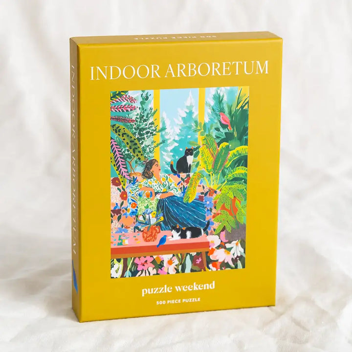 Puzzle Weekend Indoor Arboretum 500 Piece Jigsaw Puzzle