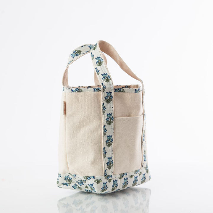 Block Print Handy Open Tote