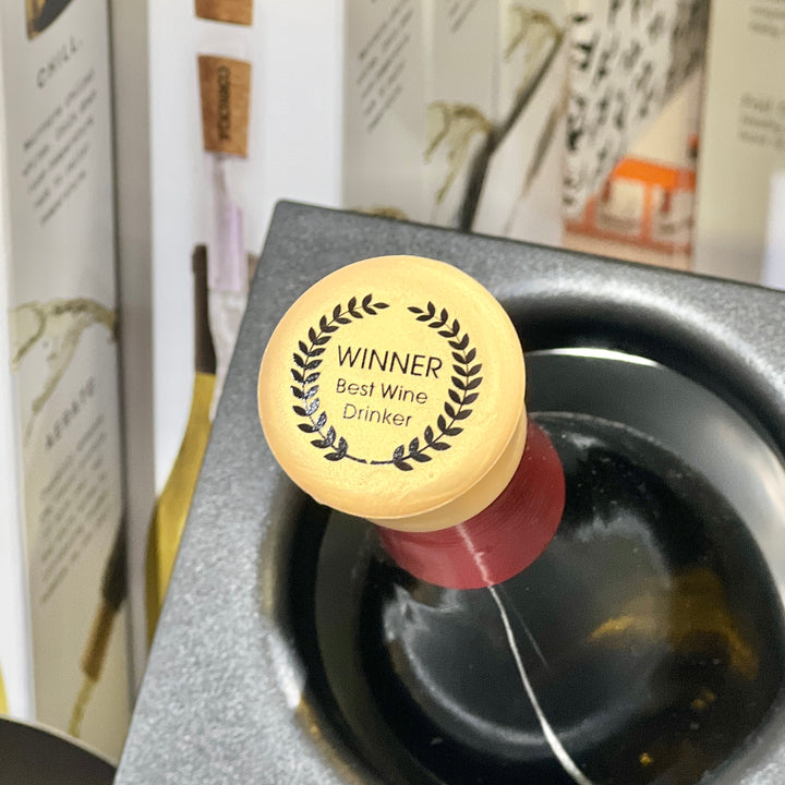 CapaBunga Slogan Wine Bottle Cap