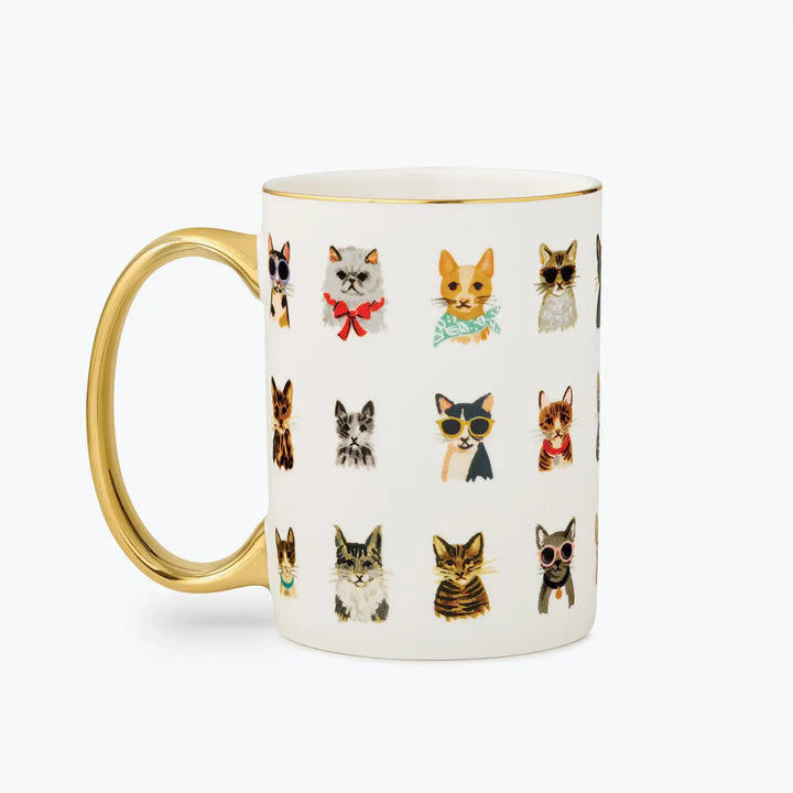 Rifle Paper Co. Cool Cats Porcelain Mug
