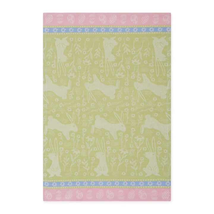 Single Bunny Meadows Jacquard Dishtowel (Styles May Vary)