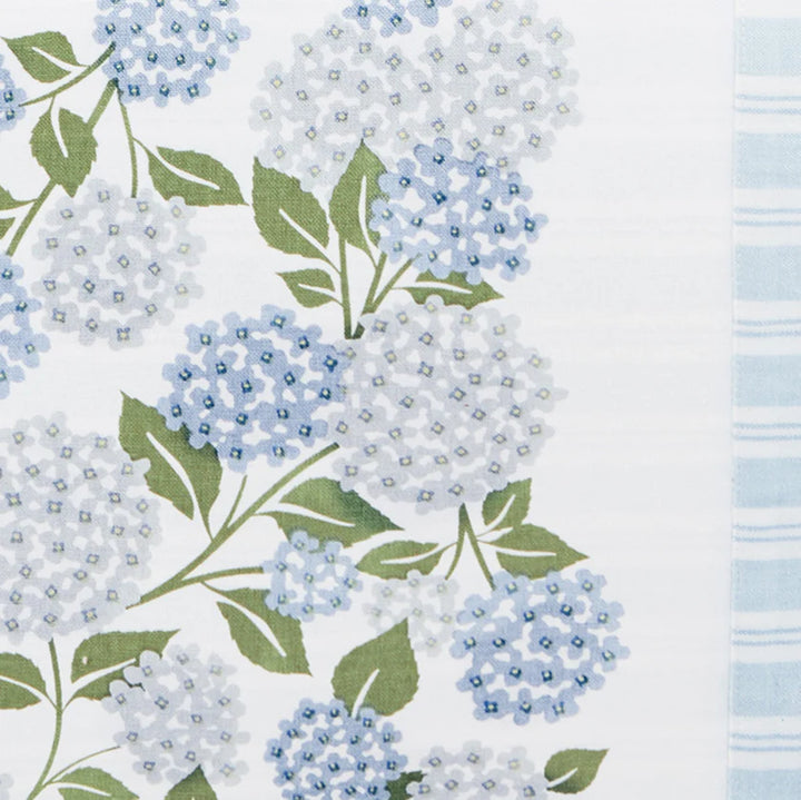 Hydrangea Hedgerow Printed Table Runner