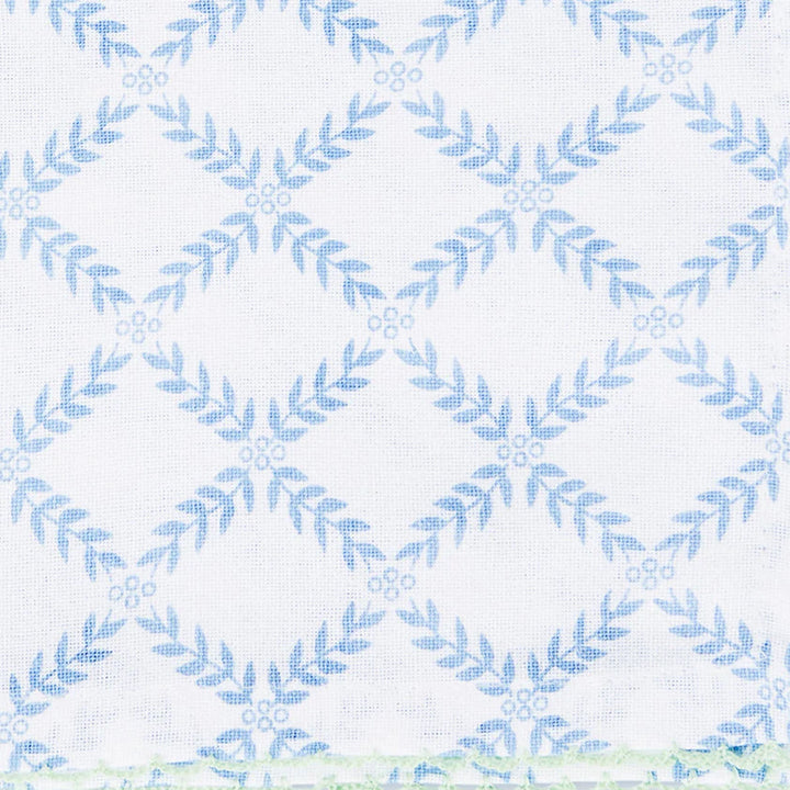 Blue Trellis Printed Napkin