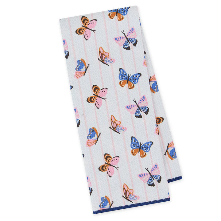 Butterfly Breeze Printed Microfiber Dishtowel