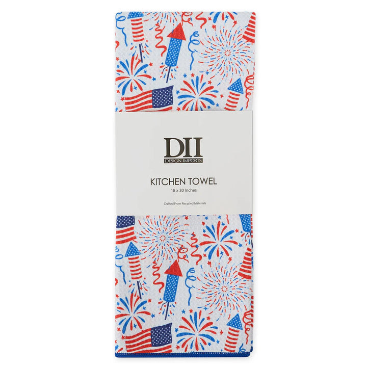 Americana Printed Microfiber Dishtowel