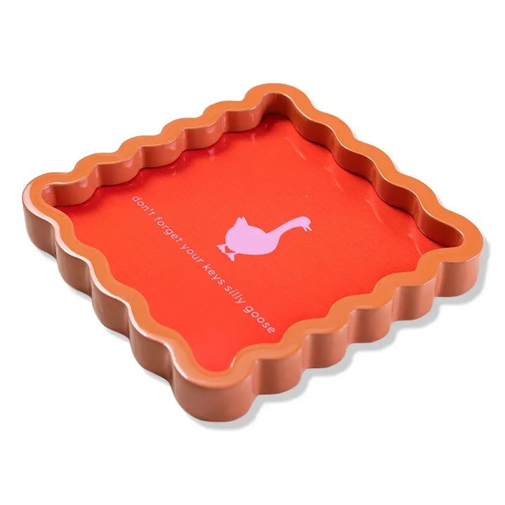 Furbish Studio Silly Goose Lacquer Tray