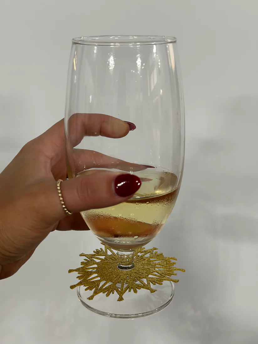 Snowflake Stemware Collar