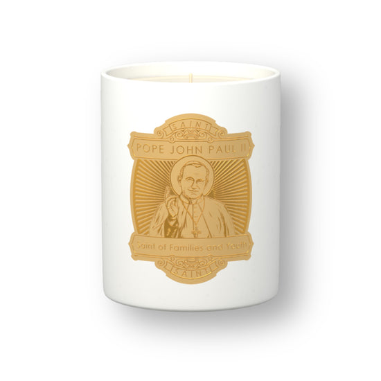 Saint John Paul II Scented Prayer Candle