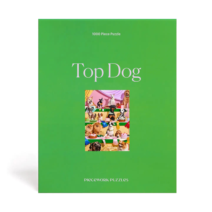 Piecework Puzzles Top Dog 1000 Piece Puzzle