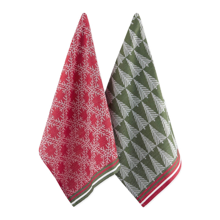 Balsam Stroll Jacquard Dishtowels