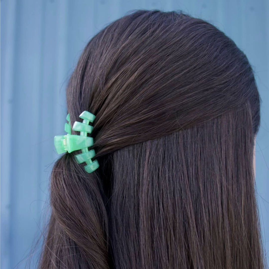 TELETIES Spring Splash Classic Hair Clip