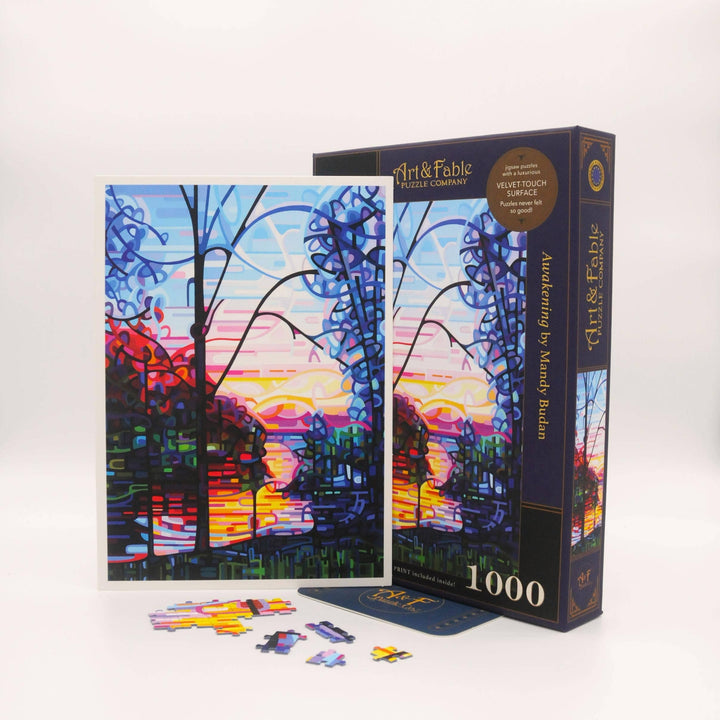 Art & Fable Velvet-Touch Jigsaw Puzzle Awakening