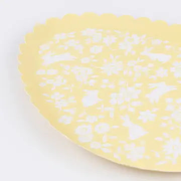 Meri Meri Ditsy Bunny Egg Paper Plates