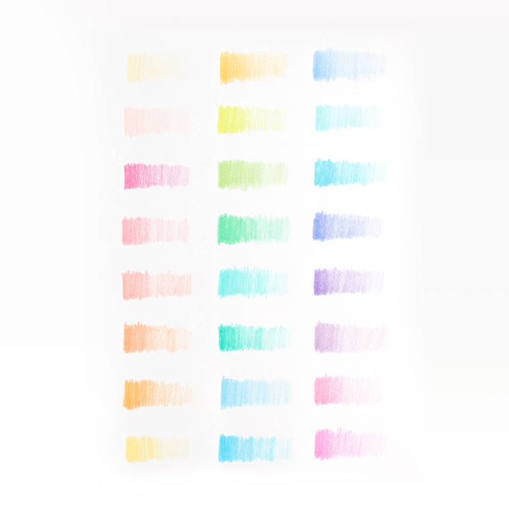 OOLY Pastel Hues Soft-Hued Colored Pencils