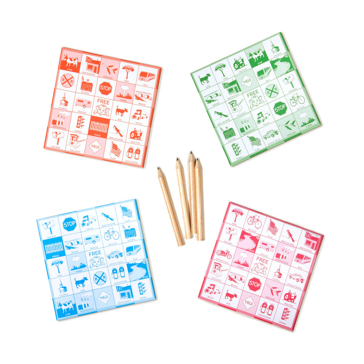 eeBoo Travel Bingo Game