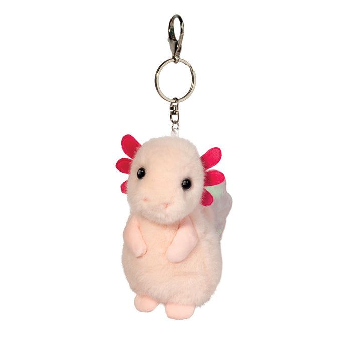 Douglas Cuddle Toys Axolotl Bag Charm