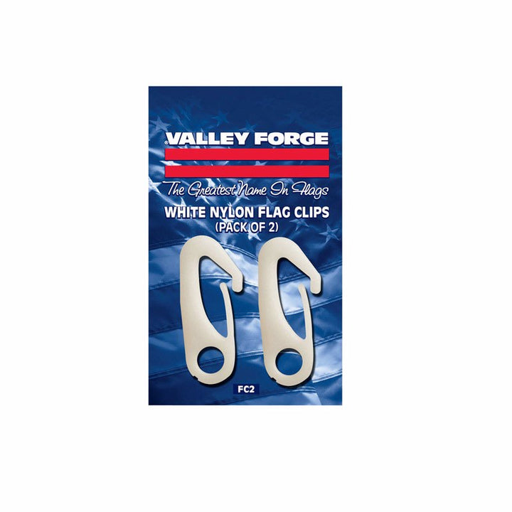 Valley Forge Nylon Flag Pole Snap Clips