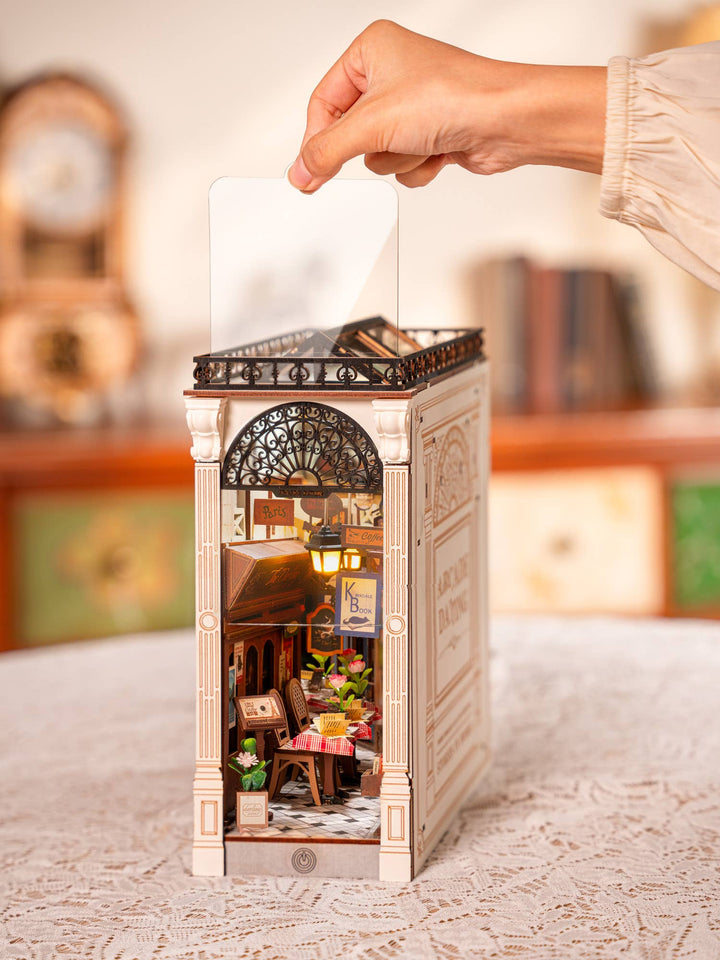 Robotime Rolife DIY Miniature Arcade Dating Book Nook