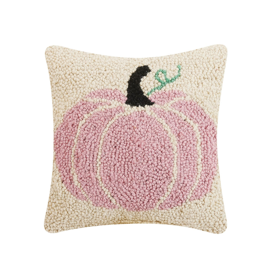 Peking Handicrafts Pink Pumpkin Hook Pillow