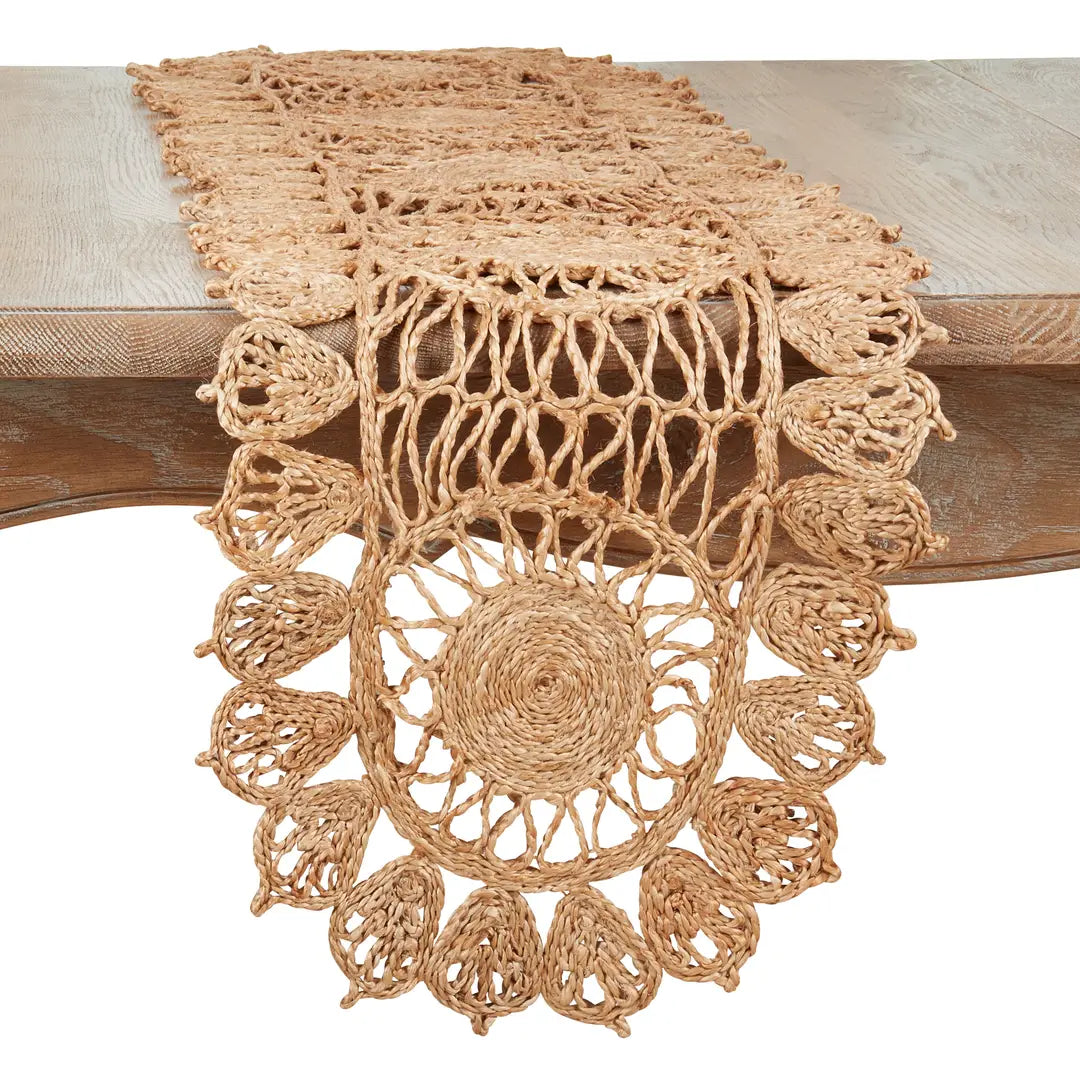Woven Jute Table Runner