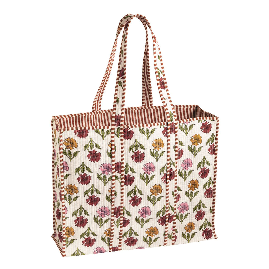 Harvest Block Print Tote