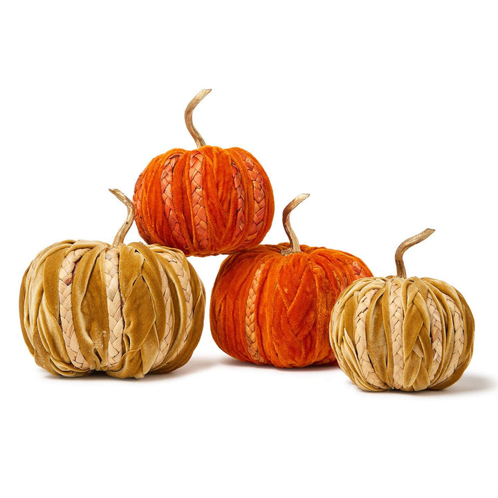 Braided Plush Pumpkin